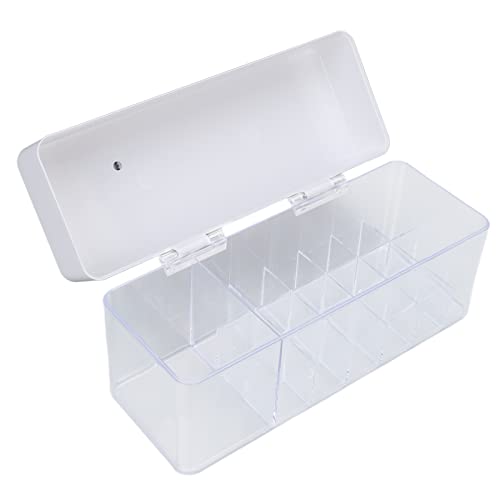 Lipstick Organizer Box with Dustproof Lid & Tie Strap - 24-Slot Makeup Storage Case for Lipsticks, Lip Gloss & Cosmetics | Perfect for Vanity, Travel & Home Organization