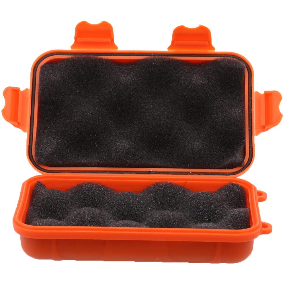 03 Shockproof Waterproof Storage Box - Durable Outdoor Case for Flashlights, Tools & Travel Gear - Perfect for Camping, Hiking & Home Organization