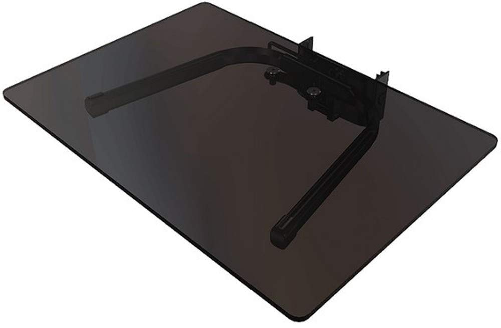 Tempered Glass Shelf for Carts and Stands - Durable Crimson Red Display Shelf for Kitchen, Bathroom, or Retail Store Organization