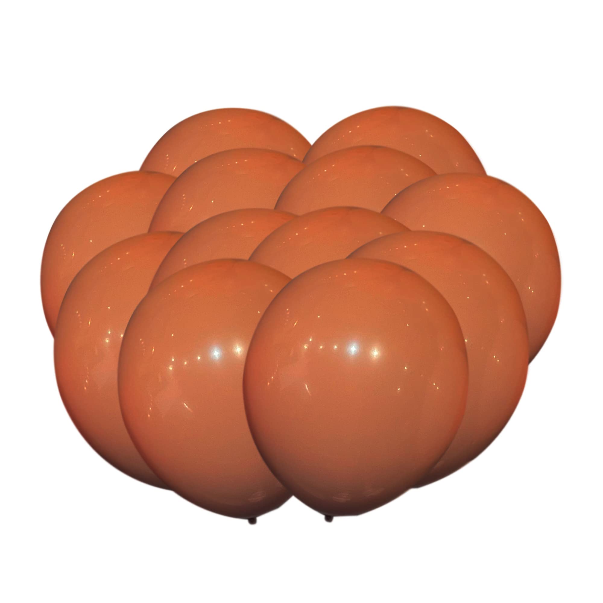 40pcs DIY Balloons Garland Kit - Double Stuffed Balloons 5in & 10in - Light Brown Coffee Rust Neutral Terracotta Balloons for Wedding, Baby Shower, Birthday Party Decorations - Perfect for Bridal Showers, Home Decor & Special Events