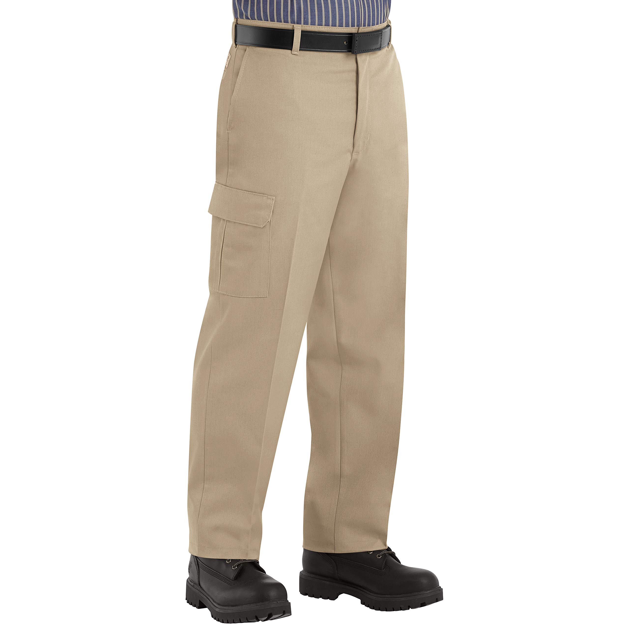 Red Kap Men's Durable Industrial Cargo Work Pants - Heavy Duty Utility Pants for Construction, Warehouse & Outdoor Work - Comfortable Workwear with Multiple Pockets