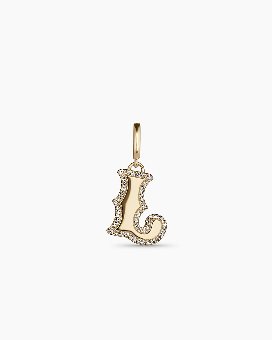 Diamond Era Alphabet Charm - Elegant Initial Pendant Necklace for Women, Personalized Jewelry Gift for Her, Perfect for Birthdays, Anniversaries & Special Occasions