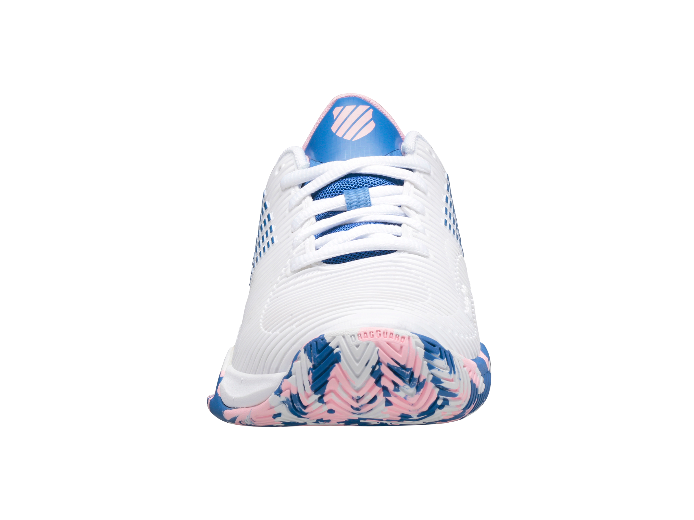 Hypercourt Supreme Women's Tennis Shoes - White/Star Sapphire/Orchid Pink | Lightweight & Durable Court Sneakers for Women | Perfect for Tennis, Pickleball & Casual Wear