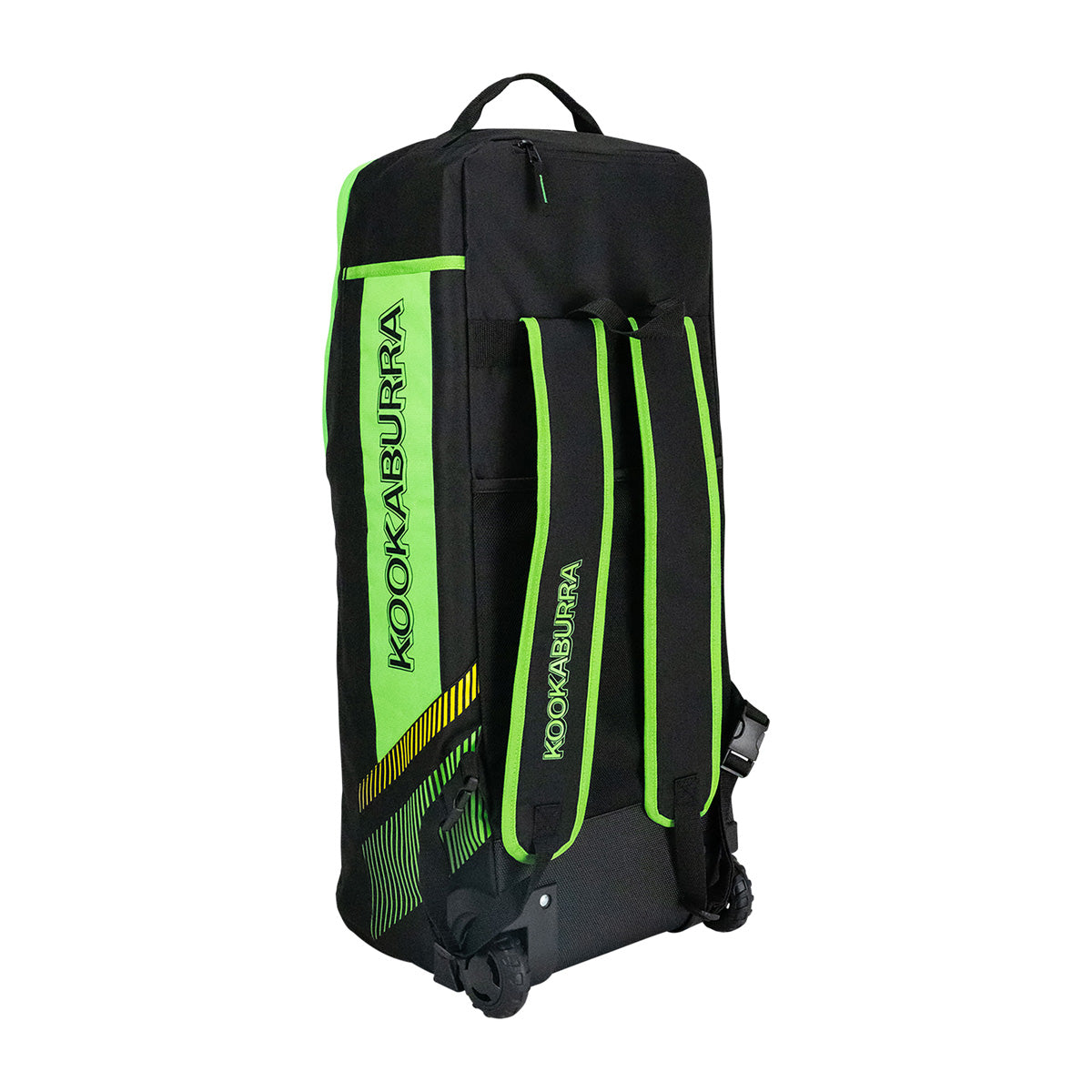 Kookaburra WD6000 Wheelie Duffle Bag - Large Rolling Travel Duffel with Wheels for Gym, Sports, Camping & Airplane Carry-On Luggage