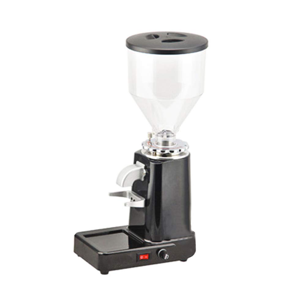 Huanyu 1000G Electric Coffee Grinder - Professional 200W Automatic Burr Mill for Beans, Nuts & Spices with 19 Adjustable Grind Settings, Stainless Steel Blade (110V, Black) - Perfect for Home Brewing, Espresso & French Press Coffee Making