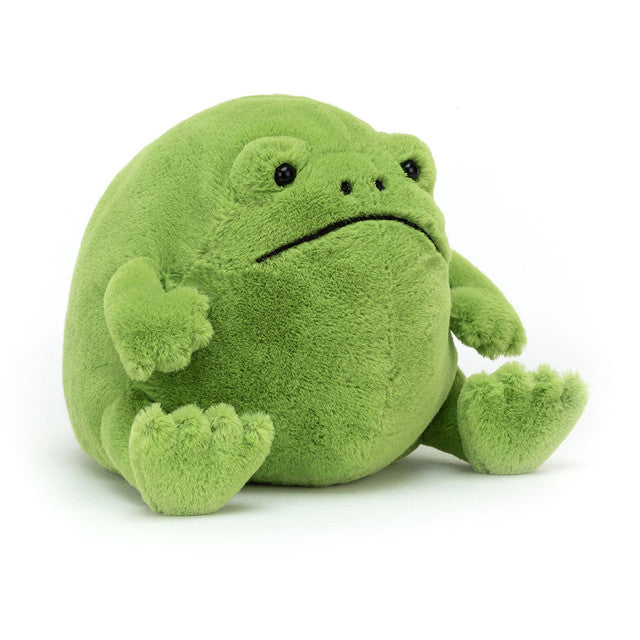 Jellycat Ricky Rain Frog Medium Plush Stuffed Animal - Soft & Cuddly Toy for Kids, Babies, and Collectors | Perfect for Gifts, Nursery Decor, and Comforting Companionship