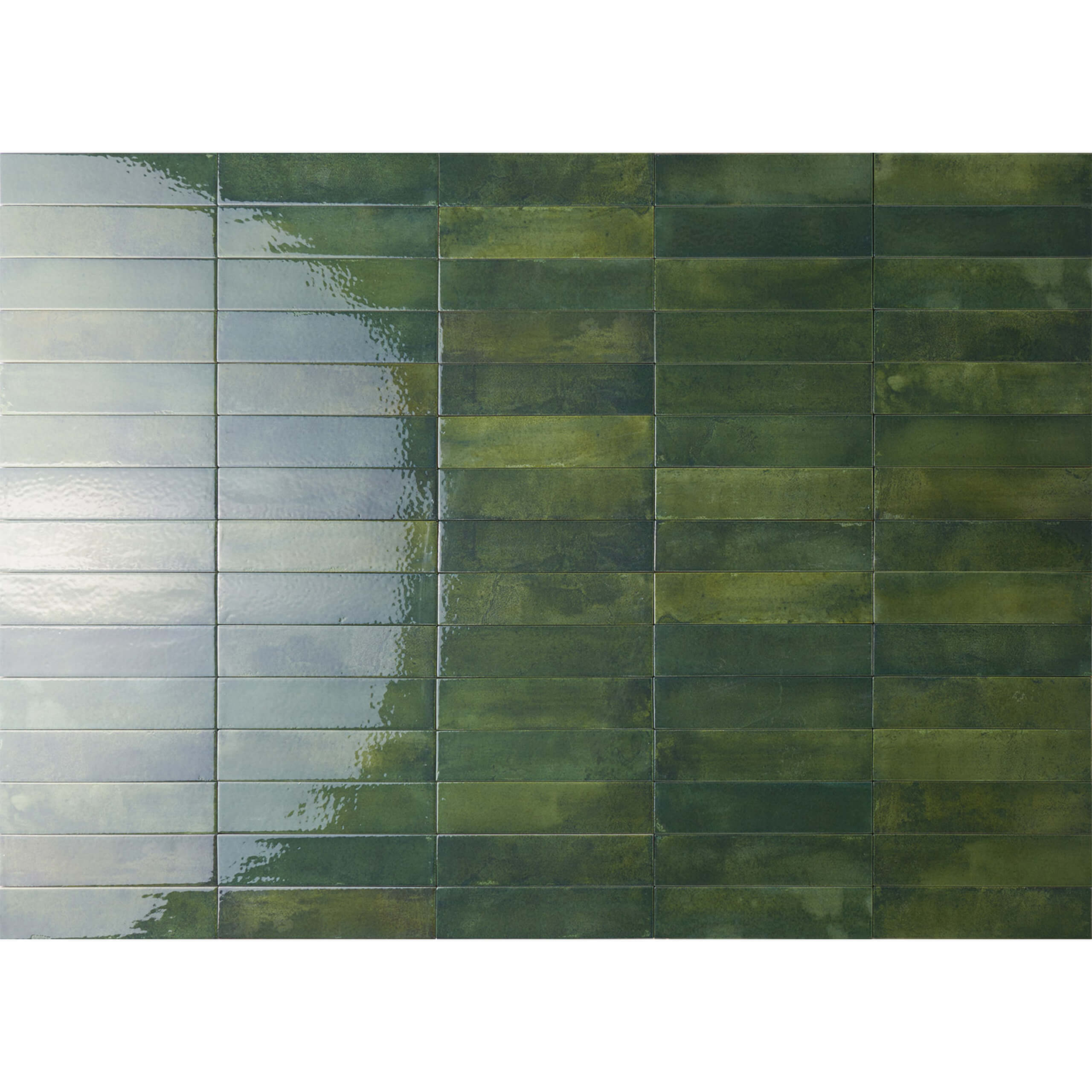 Mojave 60x250 Gloss Green Sample - Premium Wallpaper for Modern Home & Office Decor | Perfect for Living Rooms, Bedrooms, and Commercial Spaces