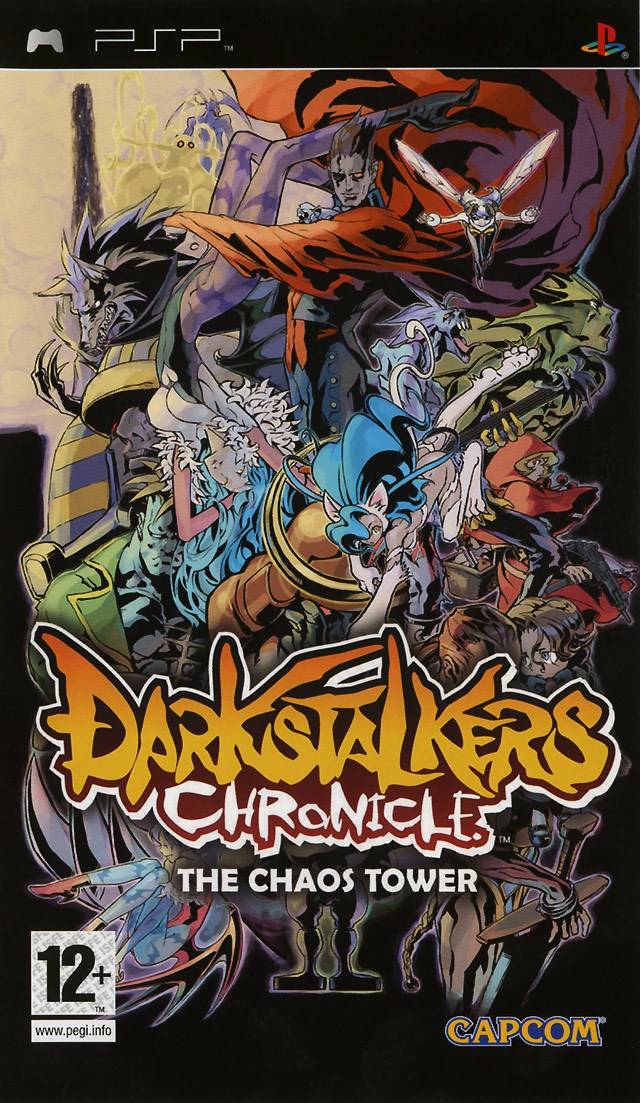 Darkstalkers Chronicle: The Chaos Tower - PSP Game for PlayStation Portable | Classic Fighting Game | Perfect for Retro Gaming & Collectors | Play Anytime, Anywhere