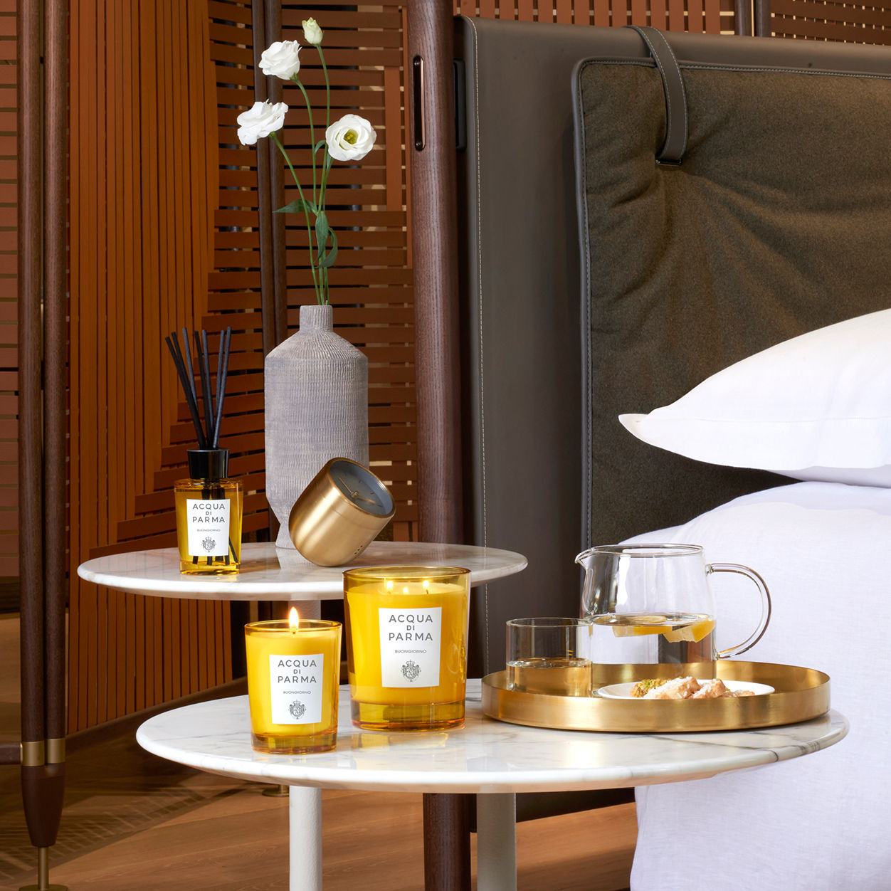 Buongiorno Scented Candle - Premium Soy Wax Aromatherapy Candle for Home, Relaxation & Gifts - Perfect for Bedroom, Bathroom & Meditation Spaces