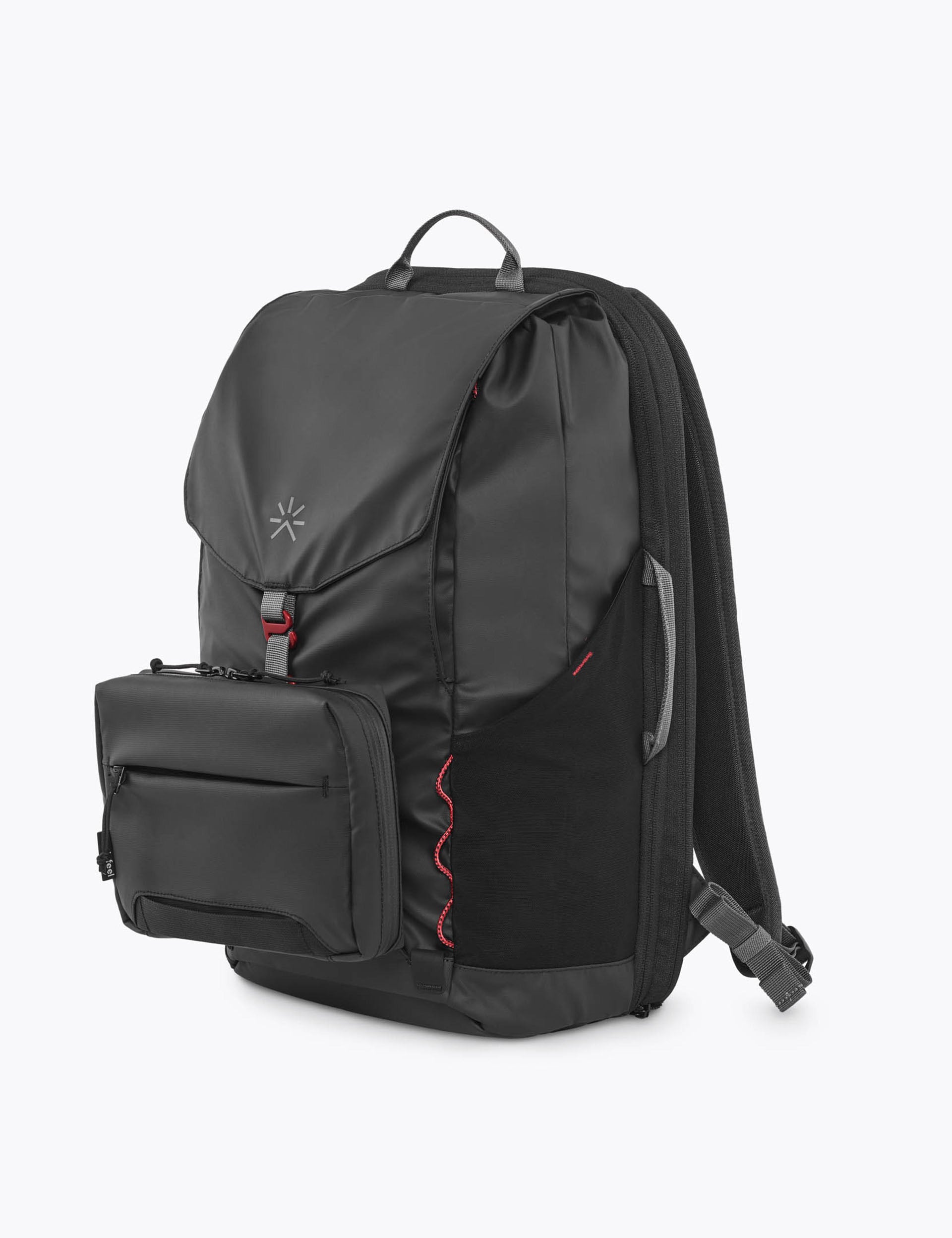 Nook 2.0 Backpack - Waterproof Laptop Backpack for Men & Women, 17 Inch Laptop Compartment, USB Charging Port, Travel & Work Backpack - Perfect for Commuting, Business Trips & College (Black)