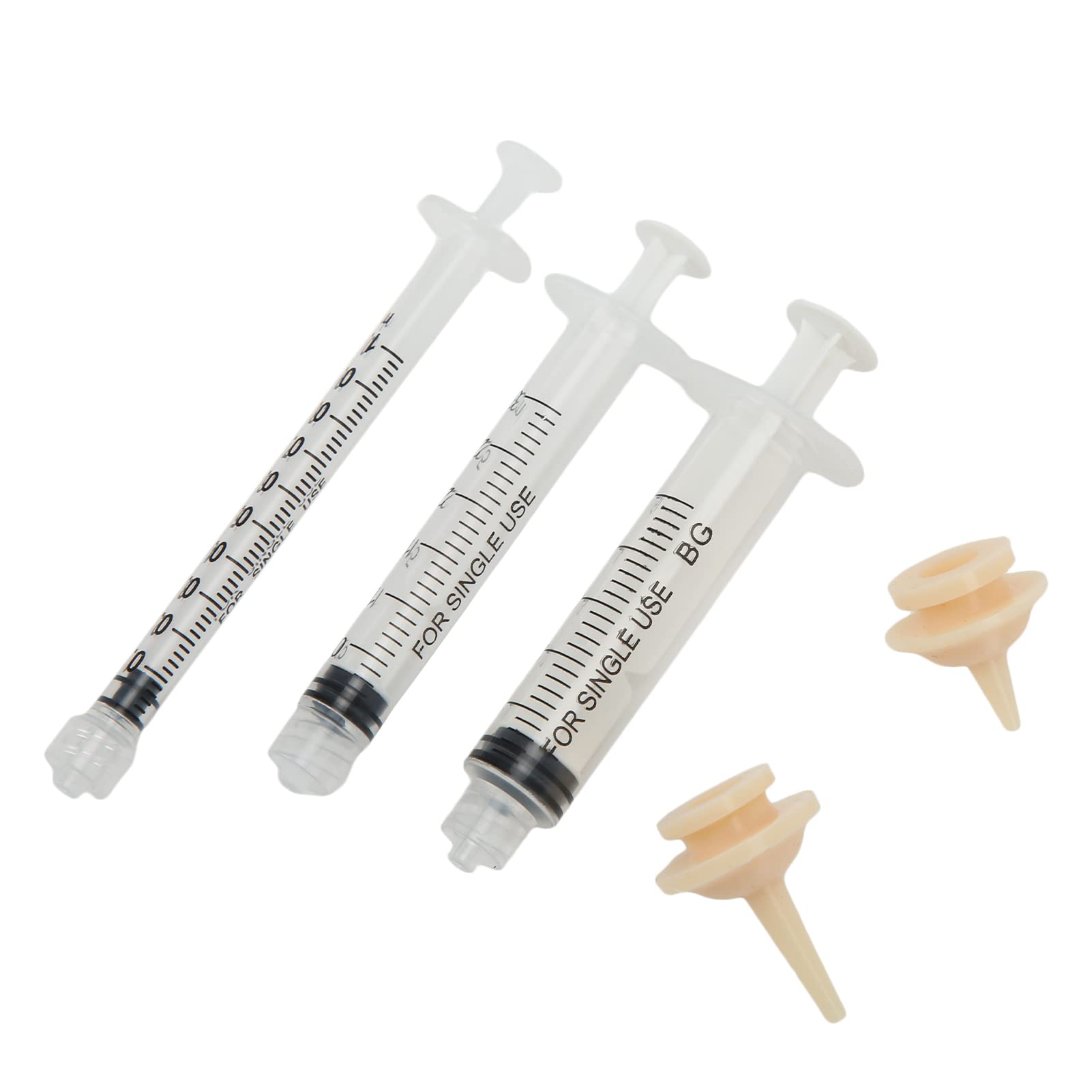 Talany 3-Piece Professional PVC Pet Syringe Dispenser for Cats & Dogs - Easy Feeding for Food, Medicine & Liquid Supplements at Home or Vet Clinic
