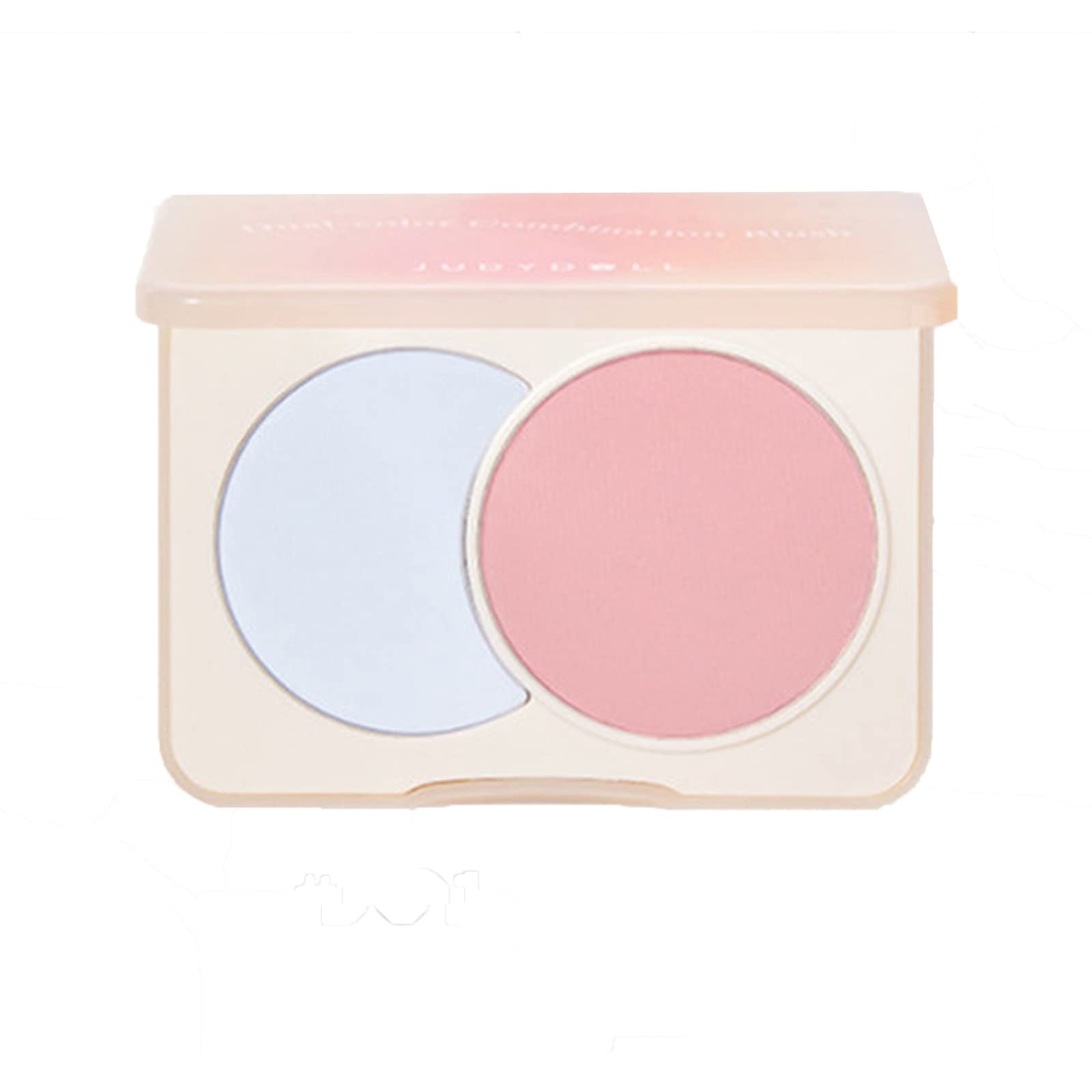 2 Shades Matte Face Powder Blush Palette - High Pigment Baked Makeup Blush, Vegan Pressed Rouge for Cheeks & Eyes, Waterproof Long-Lasting Contour Powder | Perfect for Daily Makeup & Professional Looks