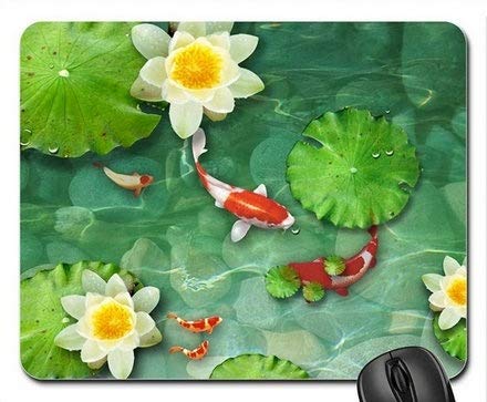 Ergonomic Fish Design Mouse Pad MP7949 - Non-Slip Gaming & Office Desk Mat for Computers & Laptops - Perfect for Work, Gaming & Home Office Use
