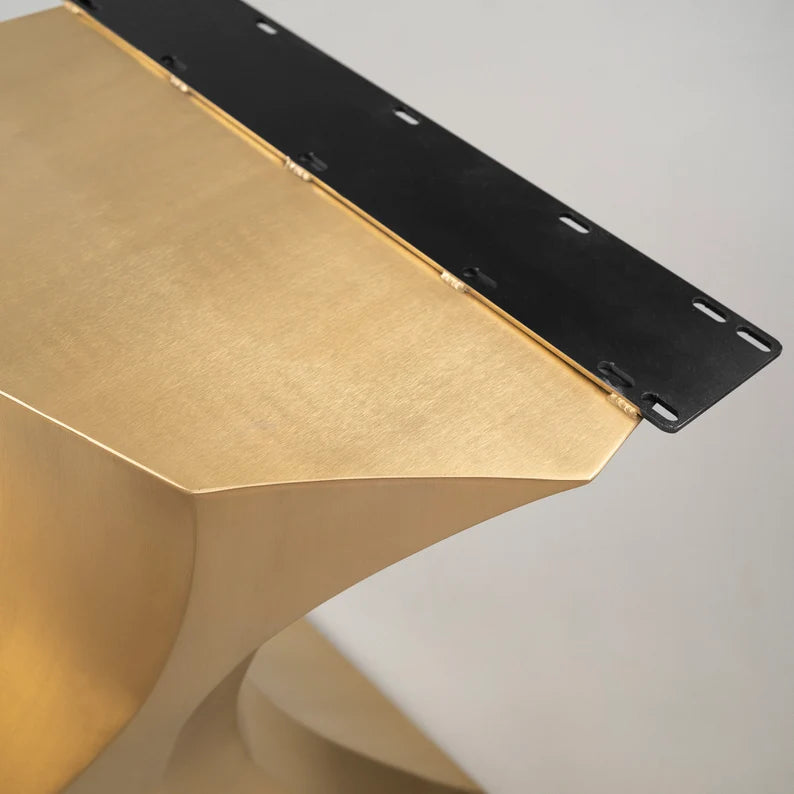 Luxury Gold Table Base 310 Hoshi 28H - Elegant Dining & Living Room Furniture for Home Decor