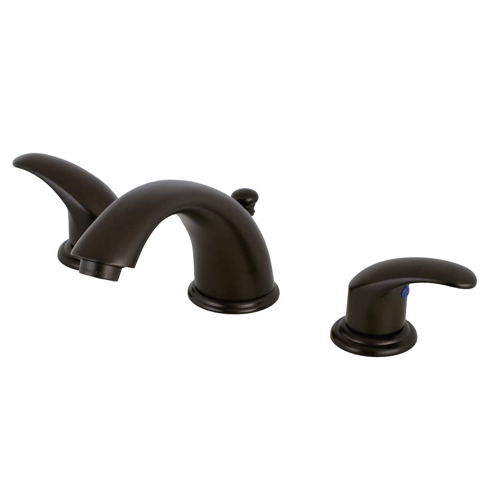 Kingston Brass GKB965LL Legacy 8-Inch Widespread Bathroom Faucet with Pop-Up Drain, Oil Rubbed Bronze Finish - Perfect for Modern Vanities and Luxury Bathroom Renovations