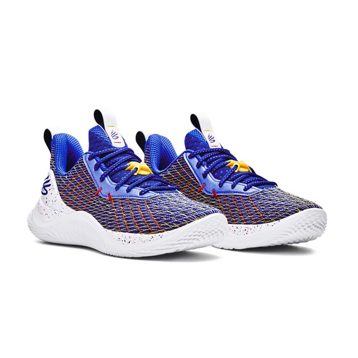 Under Armour Curry Flow 10 'Curryfornia' Basketball Shoes - Lightweight Performance Sneakers for Men - Ideal for Indoor Courts & Outdoor Pickup Games