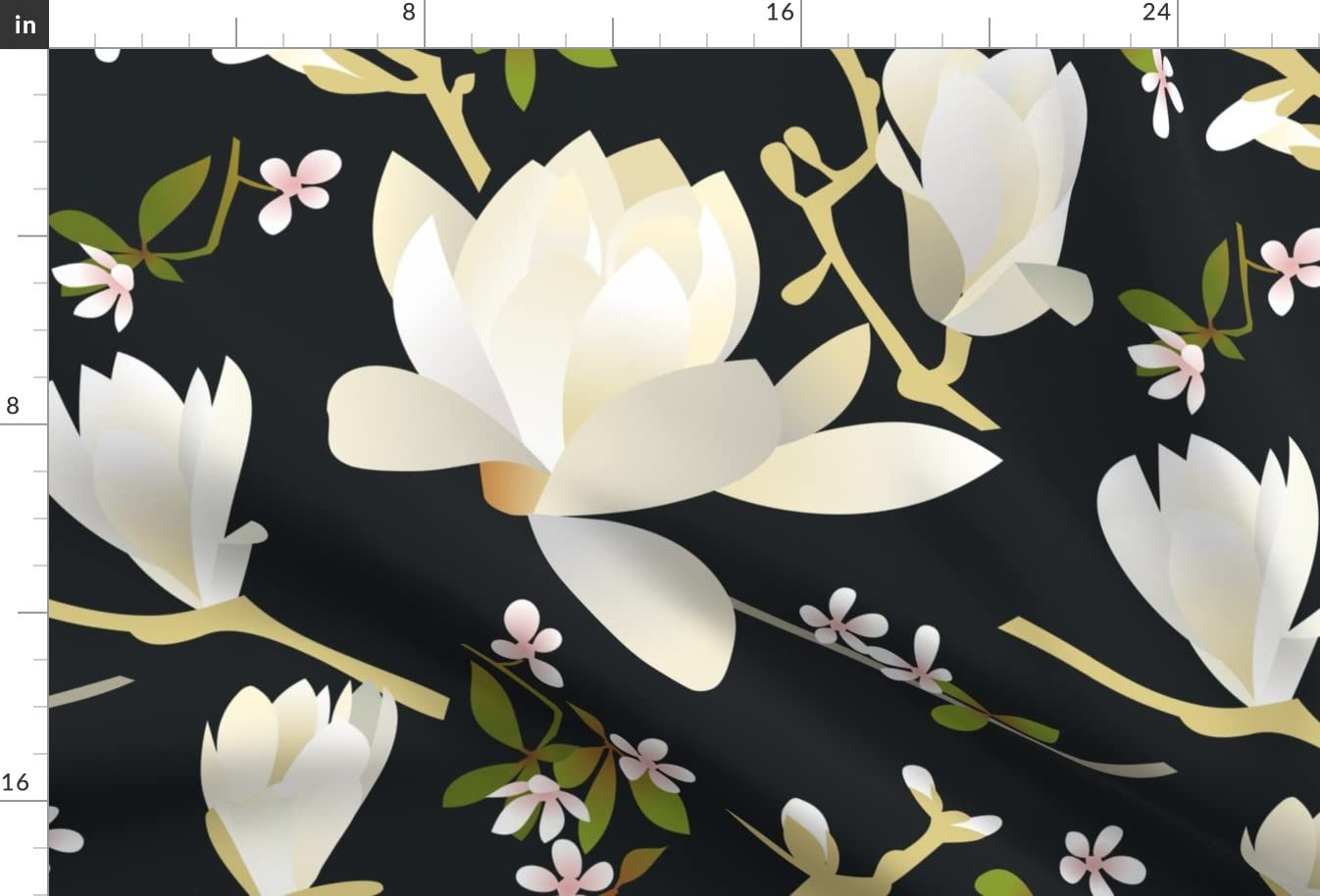 Blooms Bloom Springtime Blossom Printed Minky Fabric by The Yard - Soft Plush Fabric for Sewing Baby Blankets, Quilt Backing, DIY Projects & Home Decor - Perfect for Nursery, Gift Making & Crafting