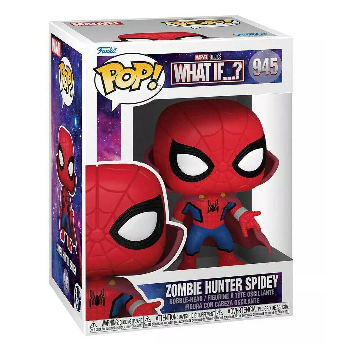 Marvel What If? Zombie Hunter Spidey Action Figure - Collectible Marvel Zombies Series - Perfect for Display, Gifts, and Comic Book Fans - Great for Home Decor, Office Display, and Marvel Collections