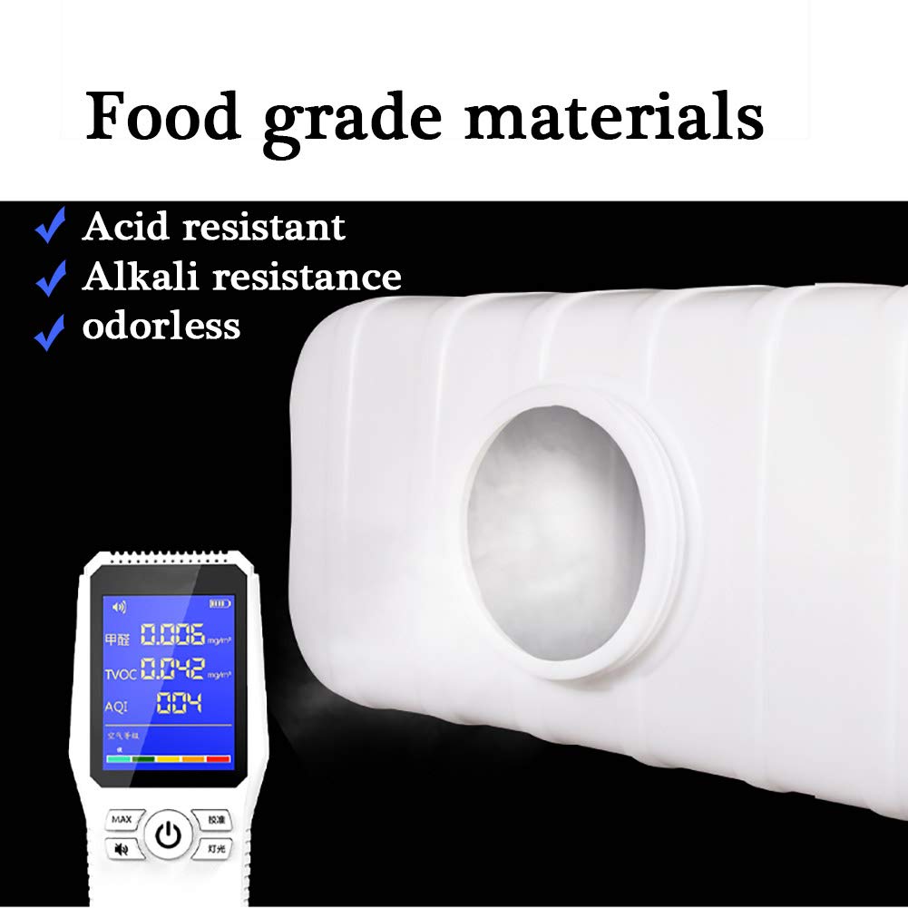 Large Plastic Water Storage Tanks 50L/80L/110L/200L - Emergency Water Container for Camping, Hiking & Outdoor Survival (80L/21 Gallon Capacity) - Durable Portable Water Tank for Home, Farm & Disaster Preparedness