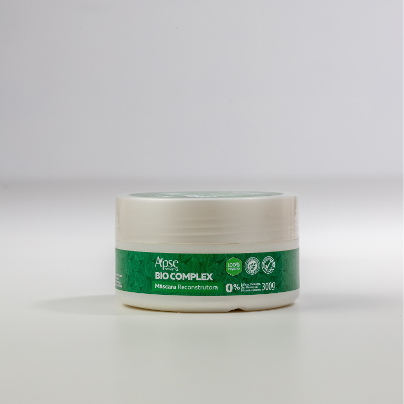 Apse Cosmetics Bio Complex Reconstruction Mask - 10.58 oz Deep Conditioning Hair Treatment for Damaged Hair | Repair & Hydrate Dry, Brittle Hair - Perfect for Salon-Quality Results at Home