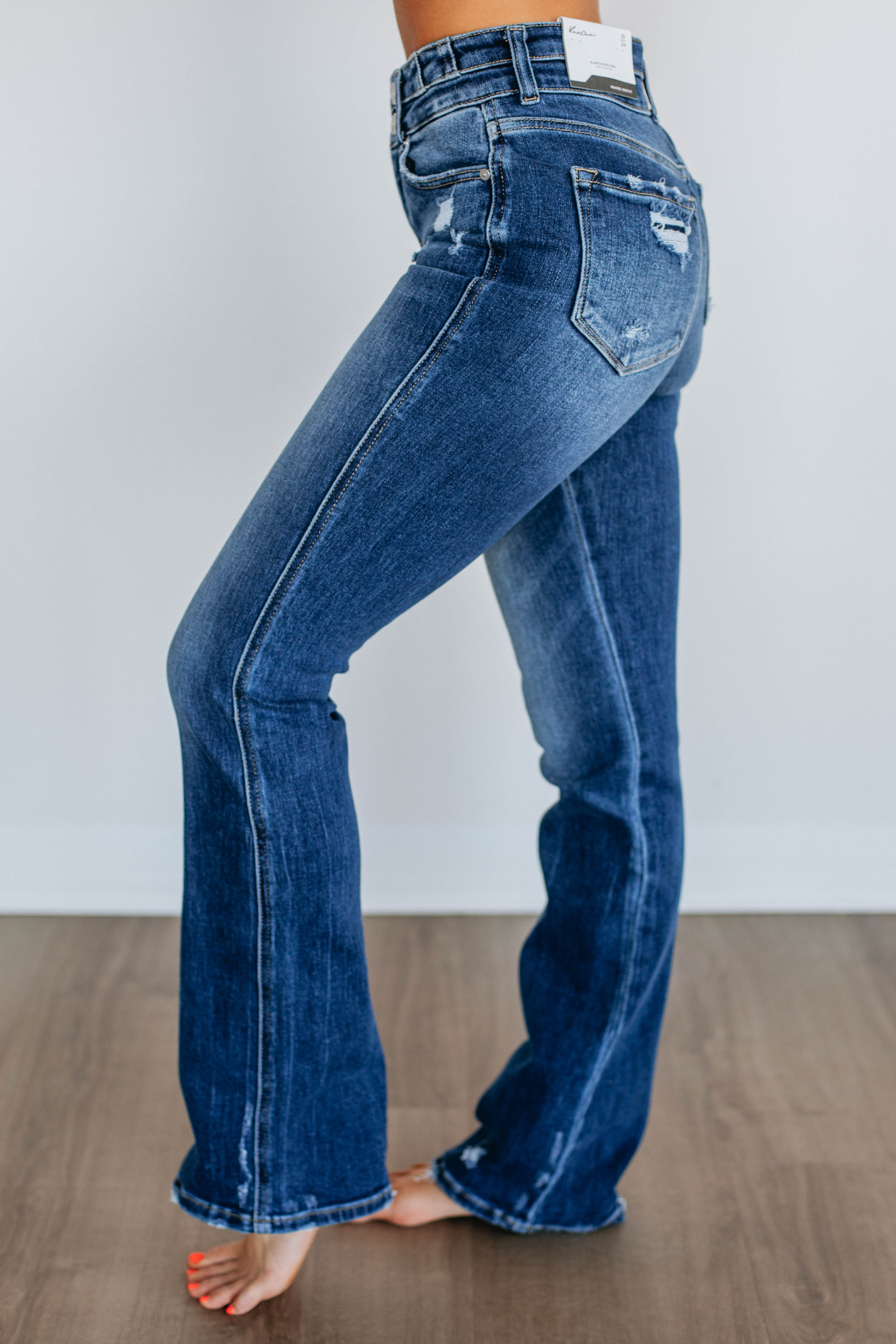 Bradley KanCan Jeans for Women - High Waist Skinny Jeans, Stretch Denim Pants, Comfortable & Flattering Fit - Perfect for Casual Wear, Office, and Night Out