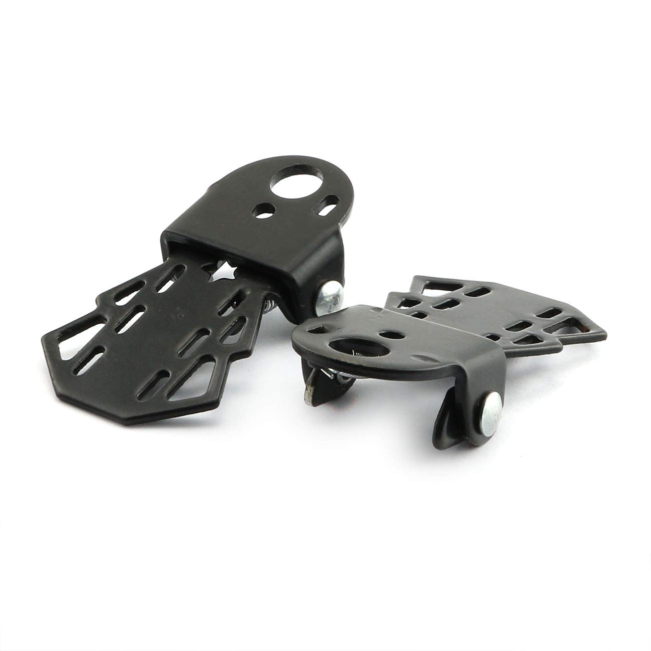 1 Pair Bike Rear Pedals for Folding Bikes - Durable Footrest Accessories for Cycling Comfort | Perfect for Commuting, Exercise & Urban Riding