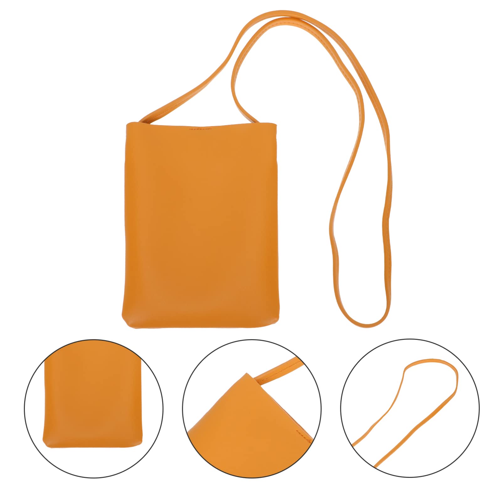 Cabilock 1pc Cute Crossbody Phone Bag for Women - Fashionable PU Leather Mini Tote with Retro Design - Perfect for Phone Storage, Wallet & Daily Essentials - Ideal for Shopping, Travel & Casual Outings