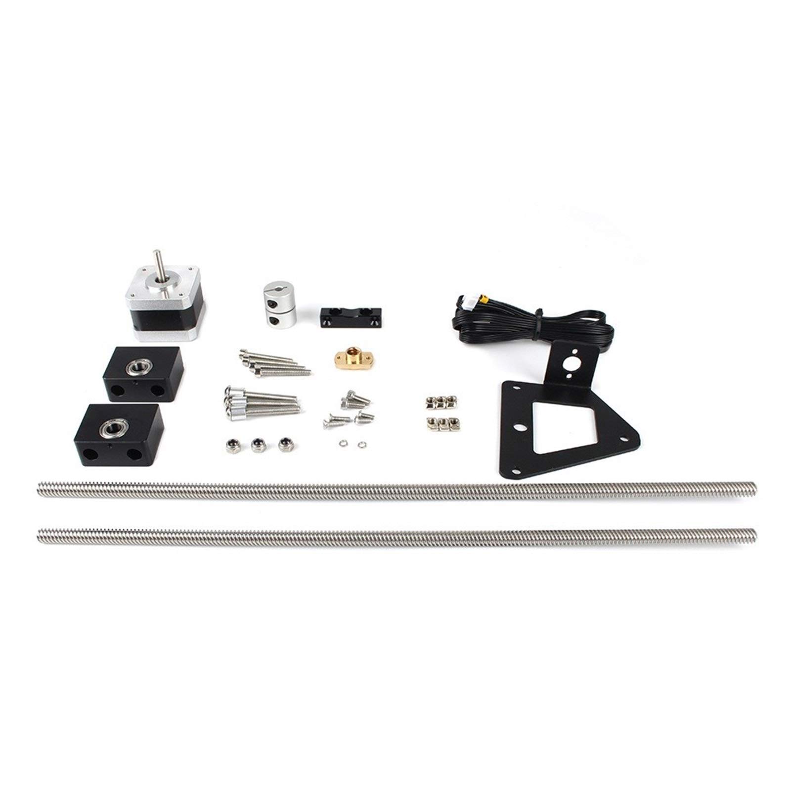 Ender-3 Pro Dual Z Axis Upgrade Kit - High Precision Aluminum Lead Screw for 3D Printer Parts | Enhanced Stability & Print Quality | Perfect for DIY 3D Printing Projects & Professional Use