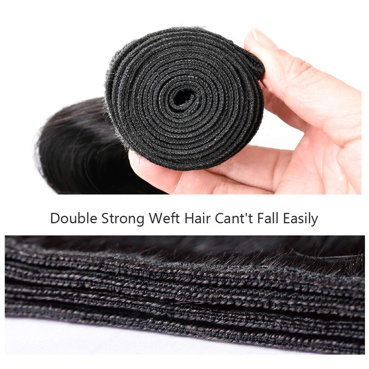 10A Brazilian Virgin Human Hair Bundles - 3-Pack Body Wave (26 26 26) Natural Color for Weave & Extensions | Perfect for Salon Styling & Everyday Wear