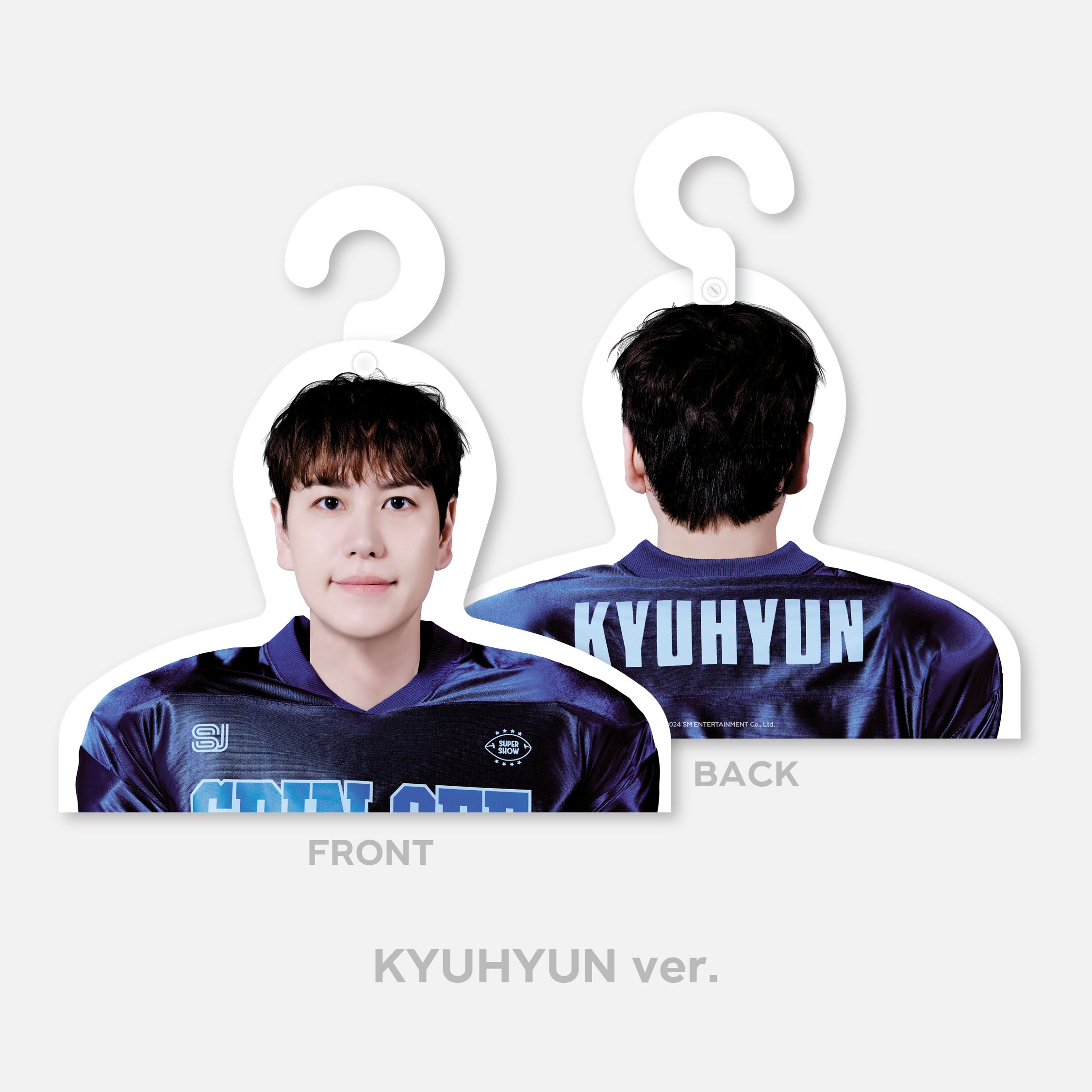 2024 SUPER JUNIOR 'SUPER SHOW SPIN OFF: Halftime' Official MD Photo Hanger - Kpop Merchandise for Wall Display & Fan Collection - Perfect for Concert Memories, Room Decor, and Gift Giving