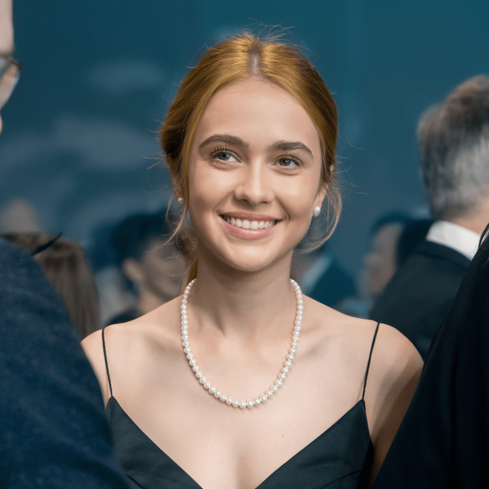 Elegant 6-6.5mm Freshwater Pearl Necklace - 18 Inch Strand for Women | Perfect for Weddings, Parties & Formal Occasions