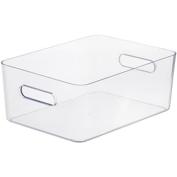 Compact Clear Smart Storage Organizer - Large Size for Home, Office & Closet Organization | Space-Saving Solution for Toys, Books & Supplies