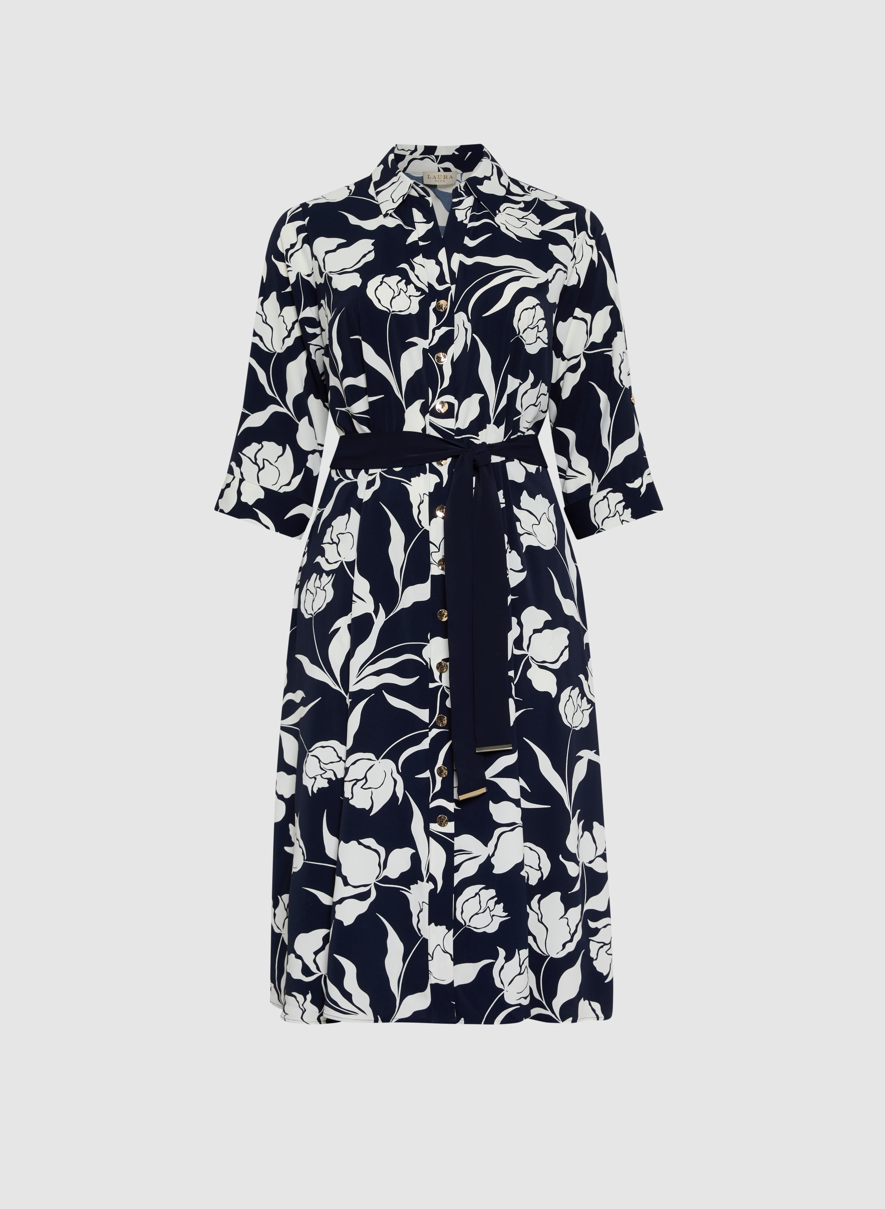 Floral Print Midi Dress for Women - Summer Boho Flowy Dress with Pockets - Perfect for Beach Vacation, Date Night & Outdoor Parties