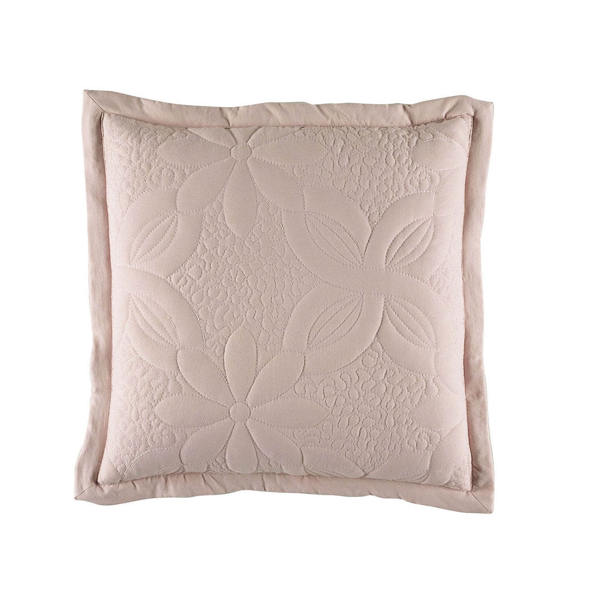 Bianca Krystal Blush 43x43cm Decorative Throw Pillow with Insert - Perfect for Sofa, Bed, and Home Decor