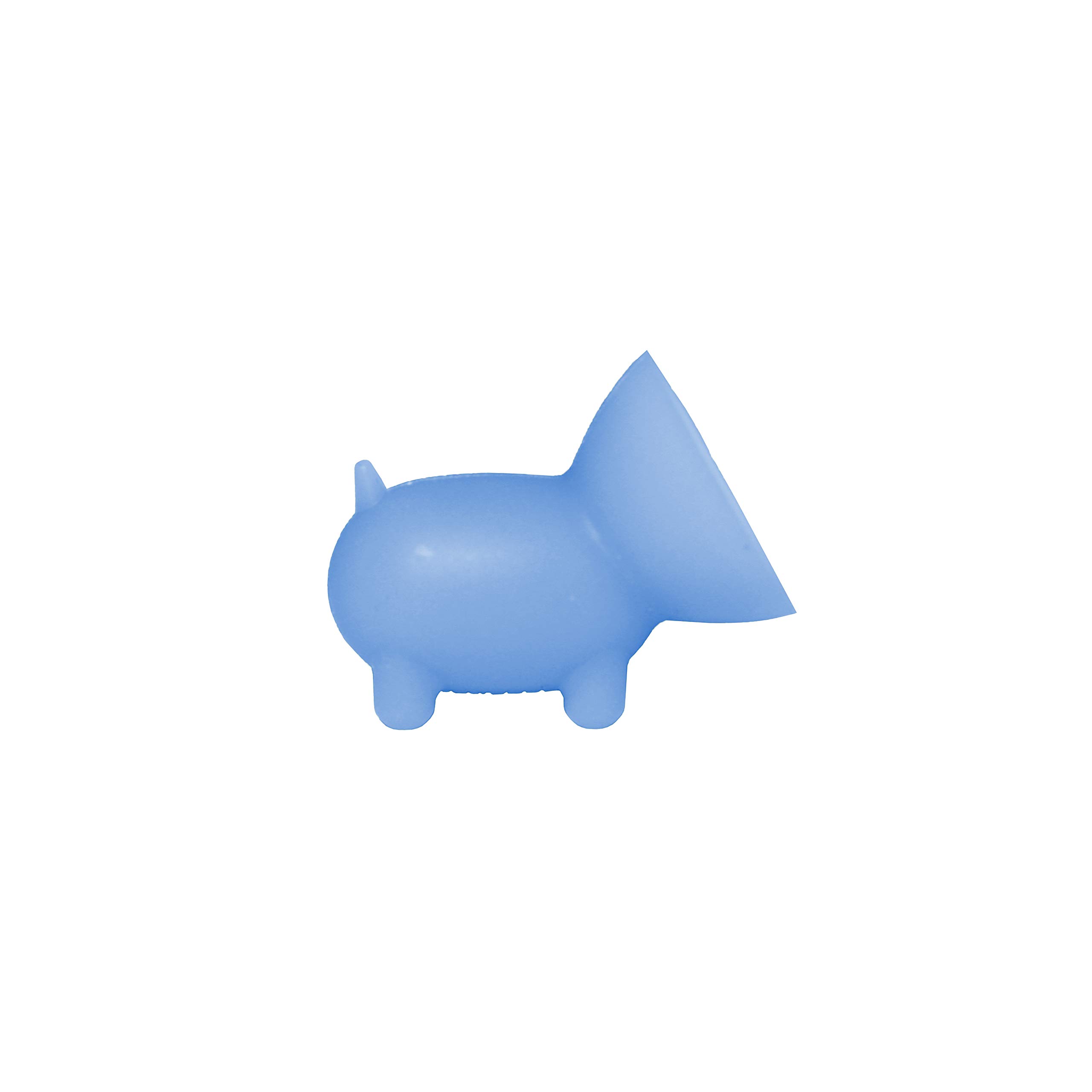 Glow Piggy Cell Phone Stand & Grip Holder - Anti-Slip Phone Accessory for Desk, Car & Travel (Blue) | Compatible with iPhone, Samsung & Most Smartphones