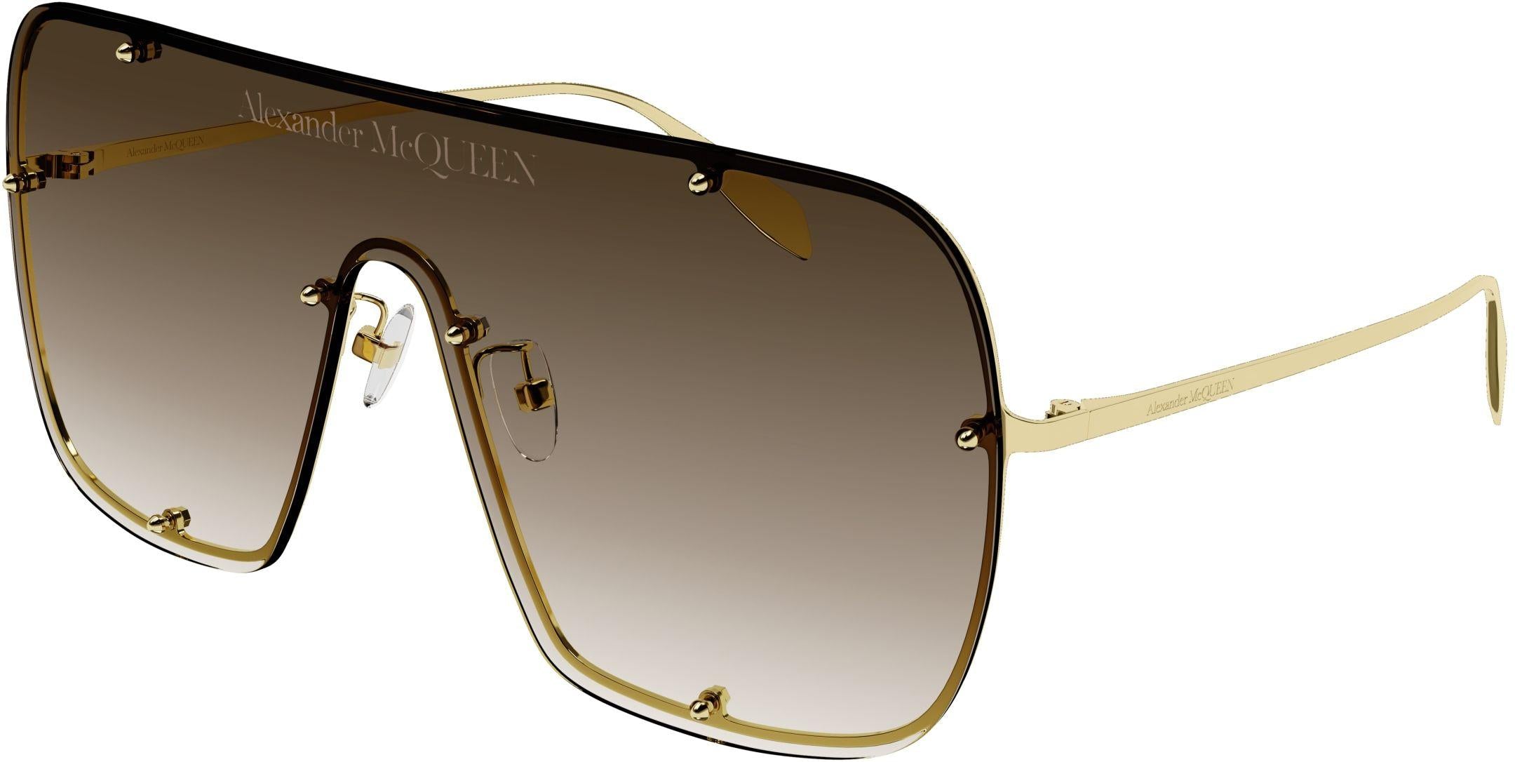 Alexander McQueen AM0362S Designer Sunglasses for Women - UV Protection, Luxury Fashion Accessory for Outdoor, Travel & Daily Wear