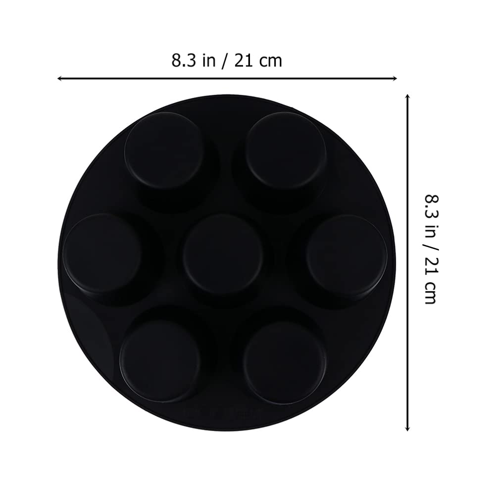 Hemoton 2-Pack Silicone Baking Cups - Reusable Cupcake & Muffin Liners, Yorkshire Pudding & Popsicle Molds - Non-Stick, BPA-Free Silicone Bakeware for Home Baking, Party Desserts & Kids Snacks