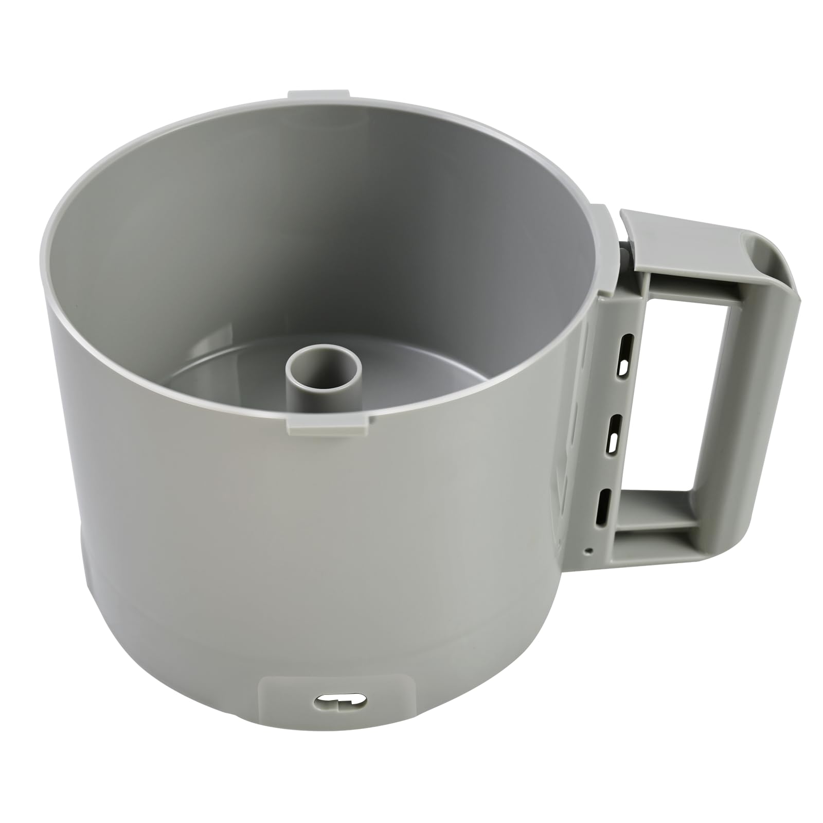 Robot Coupe R2 Series Compatible 3-Quart Gray Food Processor Bowl - Replacement for R2 3L GB, R2 DICE, R2B, R2N Models - Perfect for Commercial Kitchens, Restaurants & Catering Services