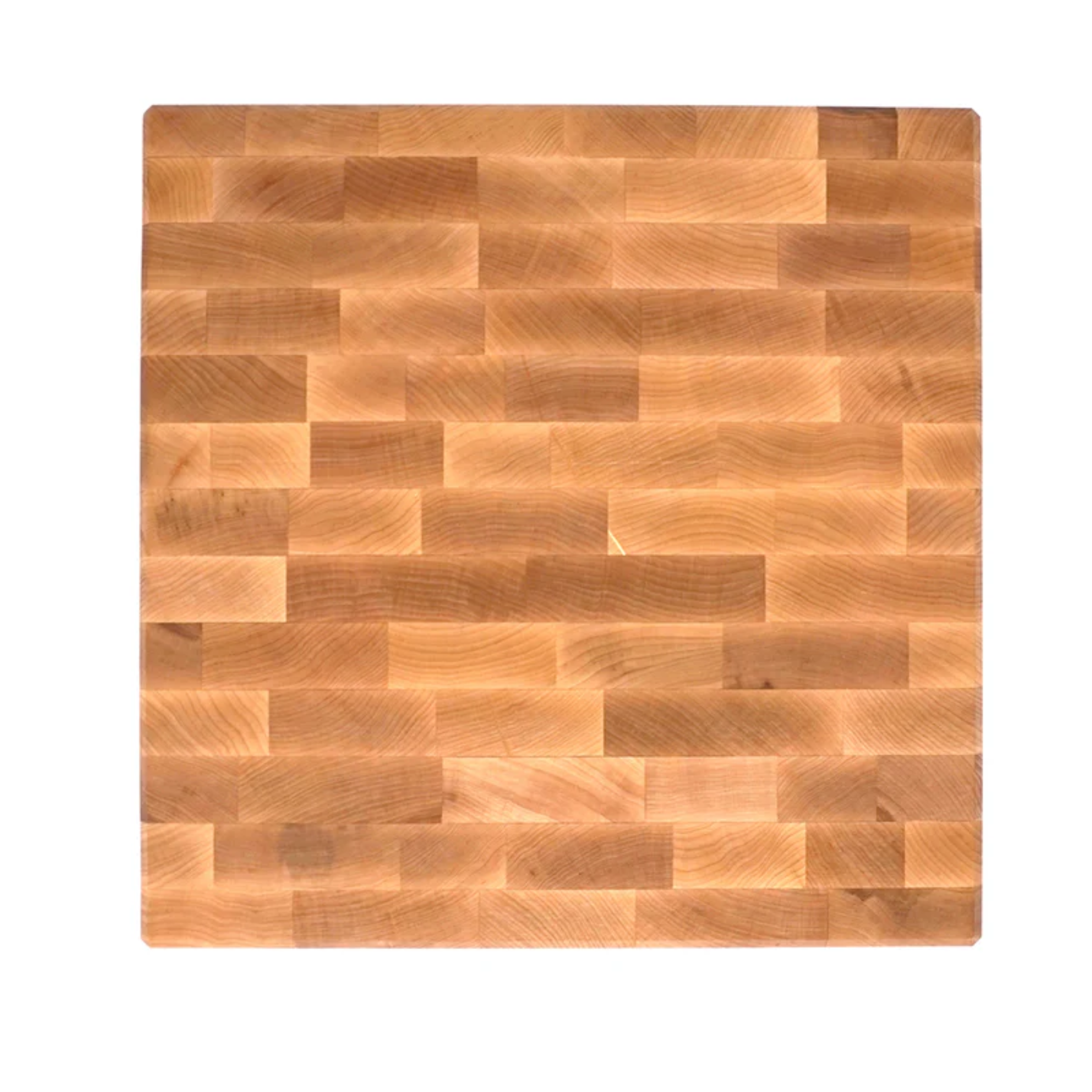 J.K. Adams Professional End Grain Maple Cutting Board 16x16 Inch - Premium Wooden Chopping Block for Kitchen, Butcher, Chef & Home Cooking