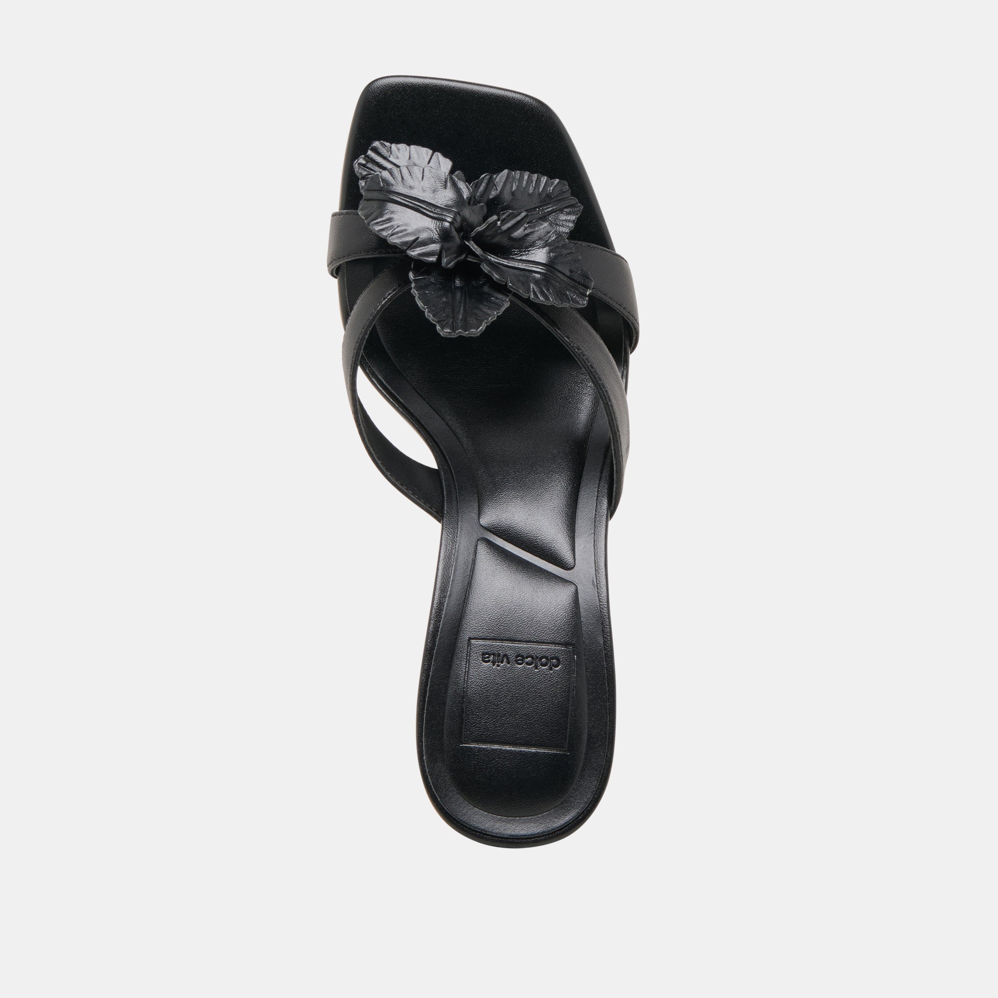 NIKIL Women's Black Leather High Heels - Stylish & Comfortable Dress Shoes for Parties, Weddings & Office Wear