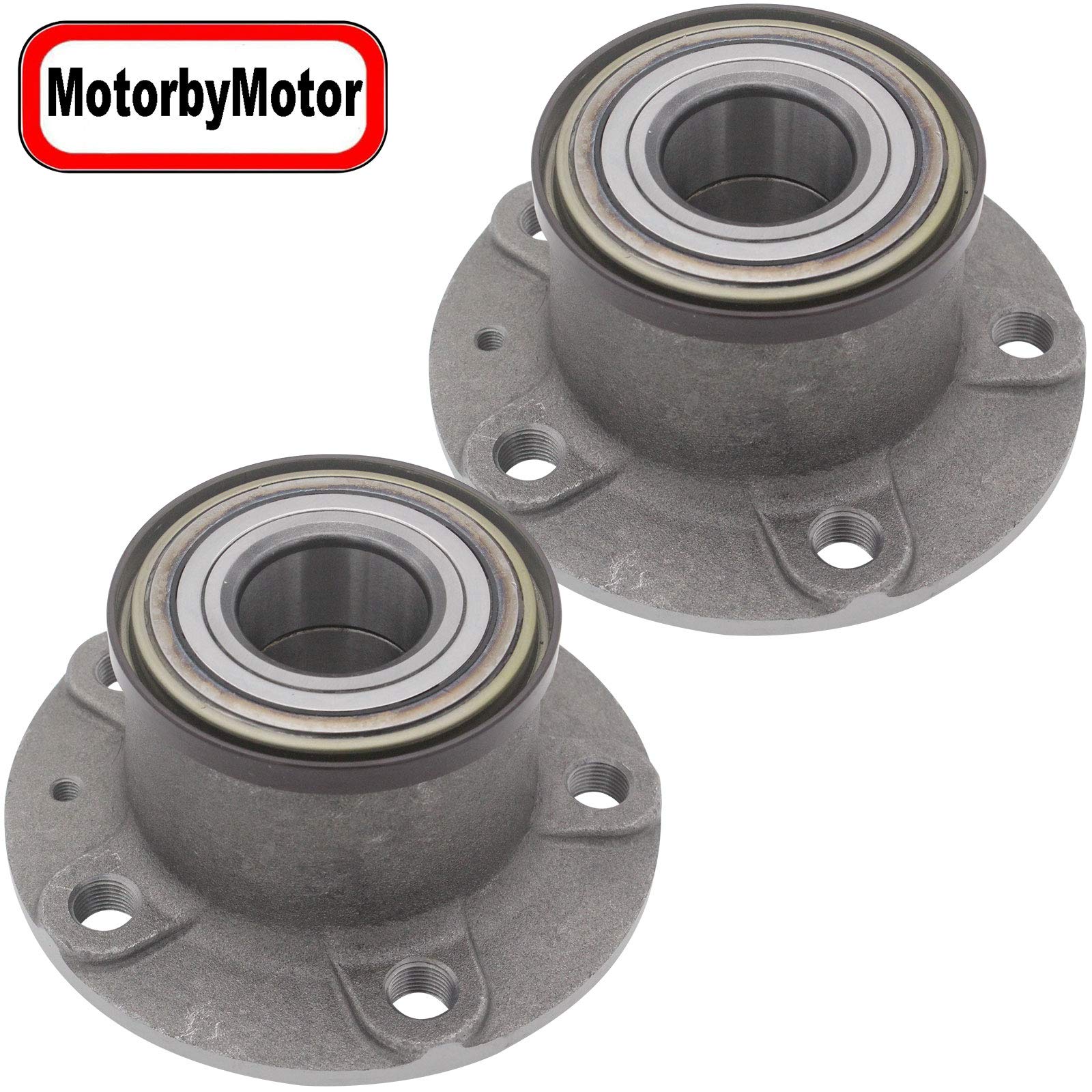 541018 Rear Wheel Bearing and Hub Assembly Compatible with 2014-2023 Ram Promaster 1500 2500 3500 - 2pc Set - Perfect for Smooth Rides and Heavy-Duty Towing