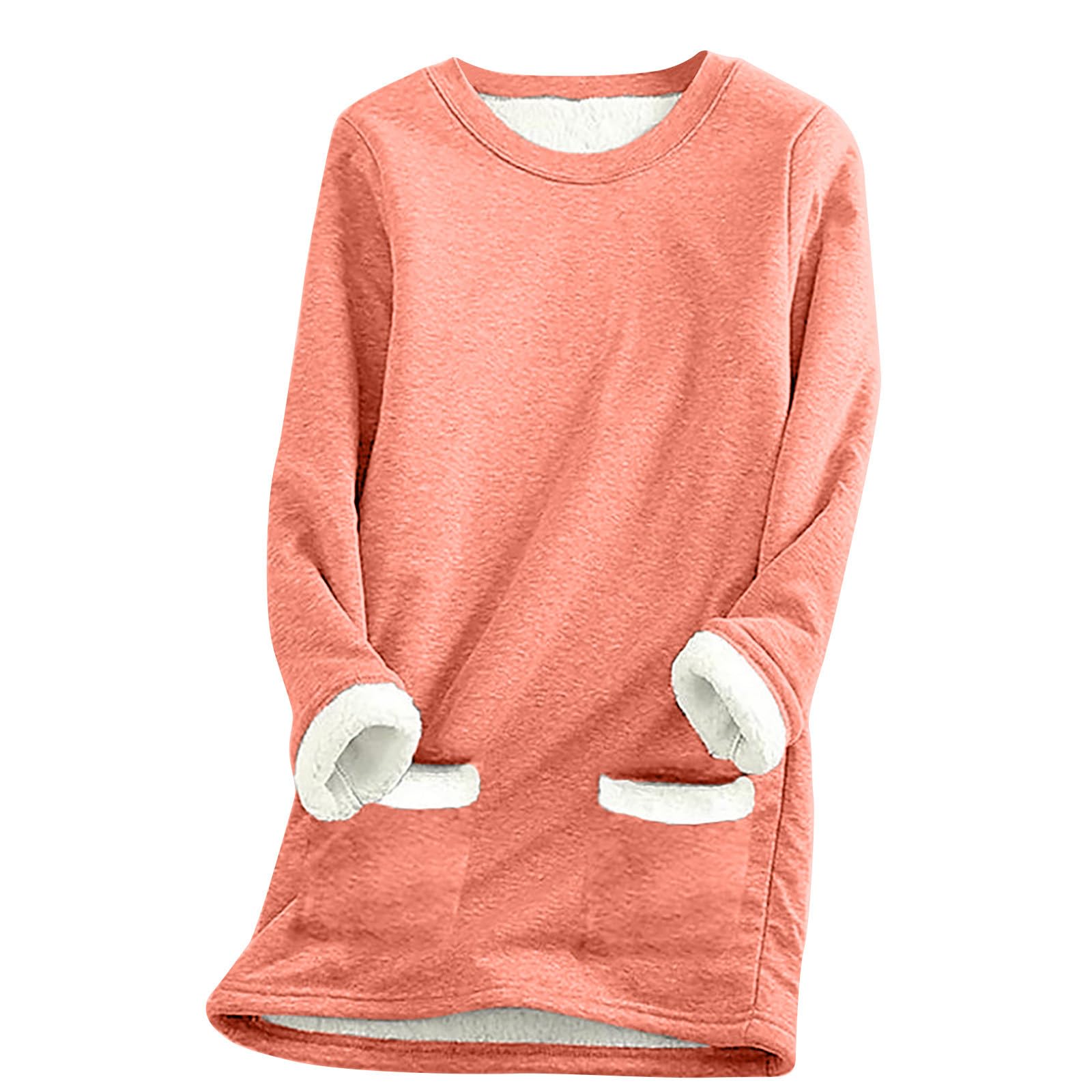 TARIENDY Women's Fleece Lined Sweatshirt - Winter Warm Pullover for Casual & Lounge Wear