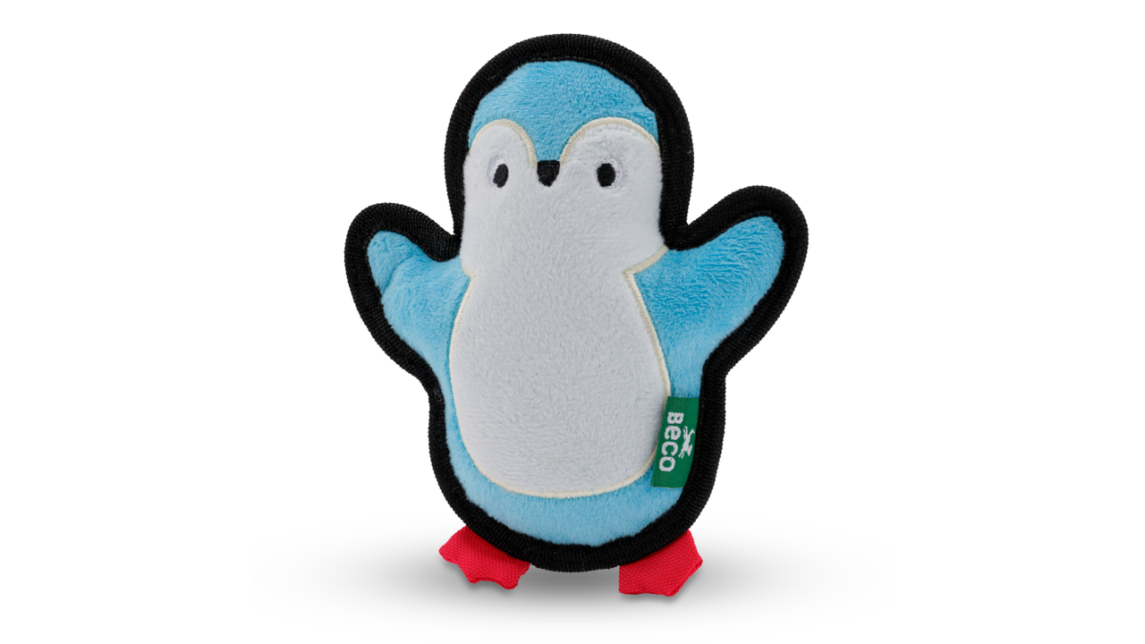 Beco Peggy the Penguin Small Plush Toy - Cute & Eco-Friendly Stuffed Animal for Kids | Perfect for Gifts, Nursery Decor & Cuddling
