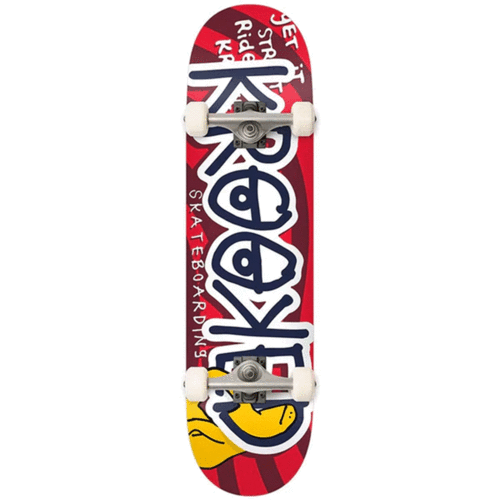 KROOKED Complete Shmoo Krash 7.5 Skateboard Deck - Premium 7-Ply Maple Wood for Street & Park Skating - Perfect for Beginners and Pro Skaters