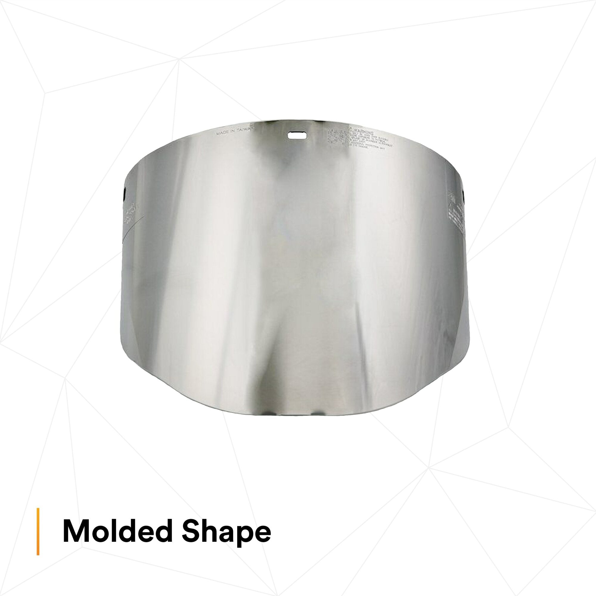 3M Aluminized Polycarbonate Molded Dark Green Faceshield Window 82509-00000 - Safety Face Shield for Welding, Grinding & Industrial Work Protection