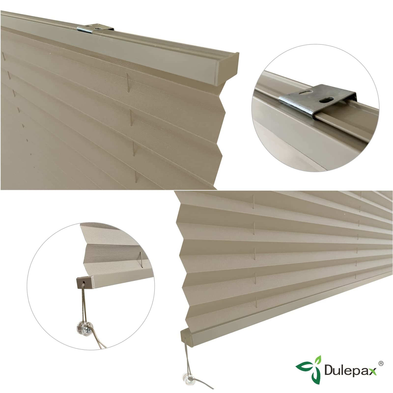 Dulepax RV Pleated Window Shades - 32