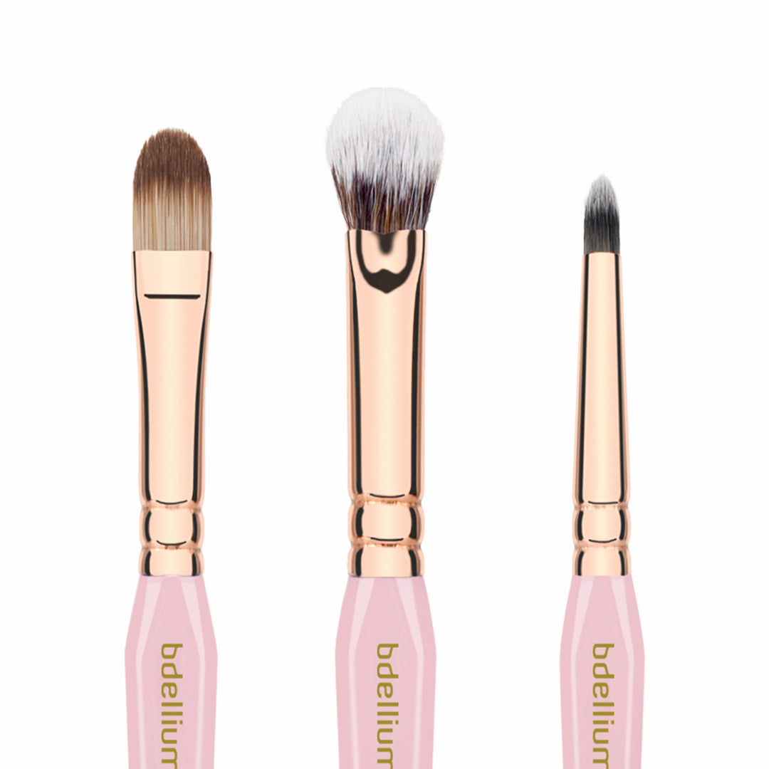 Pink Golden Triangle Face and Eyes Makeup Set - Perfect for Everyday Glam & Special Occasions