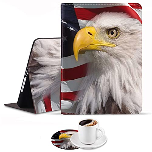 Patriotic American Flag Bald Eagle