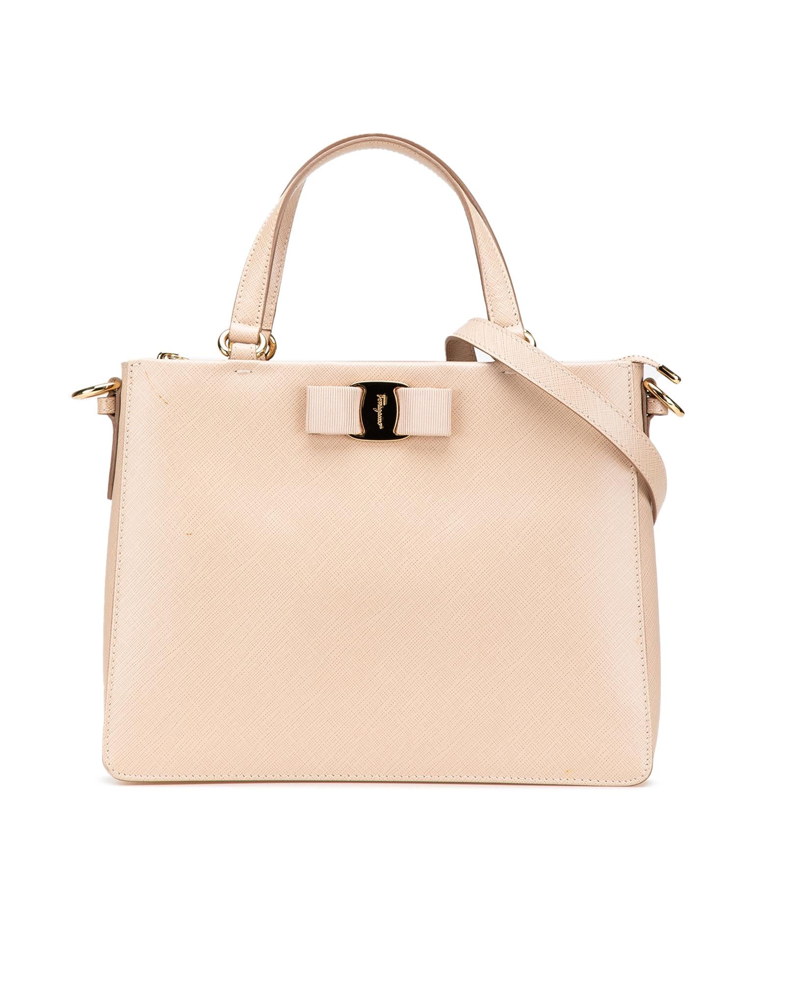Stylish Bow Detail Structured Tote Bag for Women - Fashionable Handbag for Work, Travel & Everyday Use