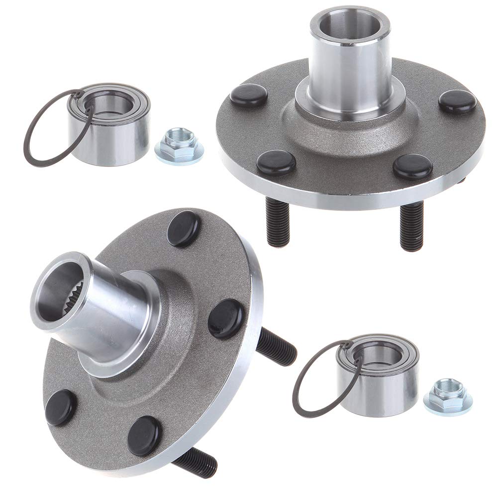 SCITOO Wheel Hub and Bearing Assembly Kit for 2001-2012 Ford Escape - Front & Rear Wheel Hub Bearing Set with Studs - OE 518515 Replacement - Perfect for Off-Roading, Daily Commuting, and Vehicle Maintenance